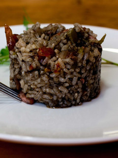 Una foto de Arroz con sepia