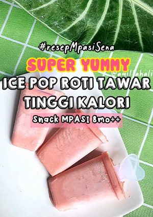 Foto resep ES KRIM ROTI TAWAR TINGGI KALORI-Snack MPASI 8bulan++