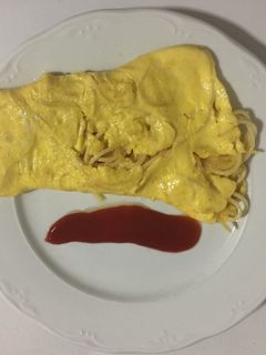 Una foto de Tortilla de espagueti