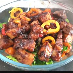 My Marinated Sirracha Pork A picture of My Marinated Sirracha Pork.