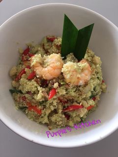 Foto resep Spicy Cauliflower and Shrimp