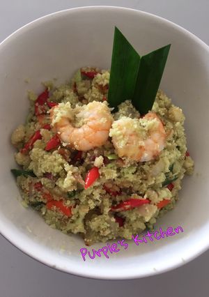 Foto resep Spicy Cauliflower and Shrimp