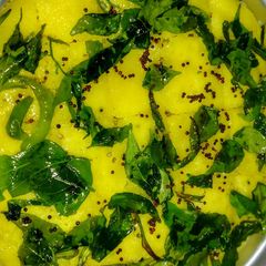 Rava Dhokla A picture of Rava Dhokla.