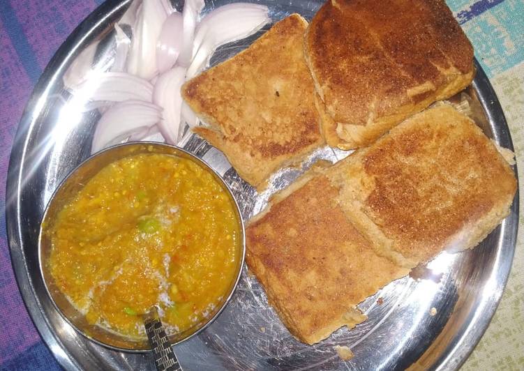Simple Way to Make Super Quick Homemade Paw bhaji