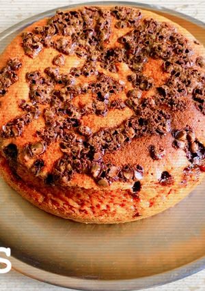 A picture of 💜Eggless Filipino Purple Yam Cake💜.