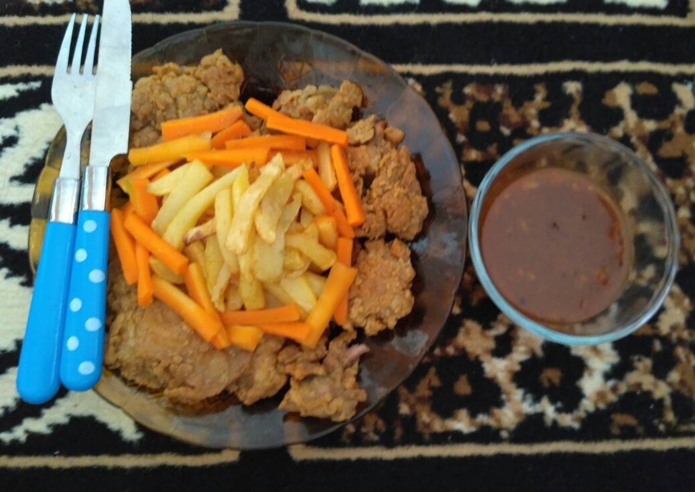 Steak Ayam ala ala