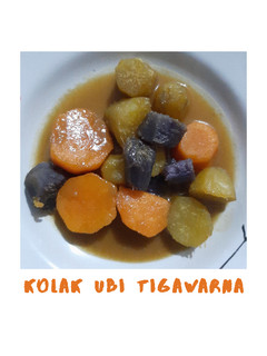 Foto resep Kolak ubi tigawarna