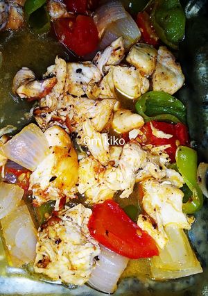 صورة لوصفة فراخ مشويه بالخضار 🍗
