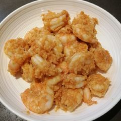 Garlicky and Gingery Shrimps😊 A picture of Garlicky and Gingery Shrimps😊.
