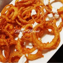 A picture of Onion Rings Pakory.