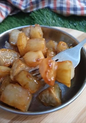 A picture of Caramelized Sweet potatoes.
