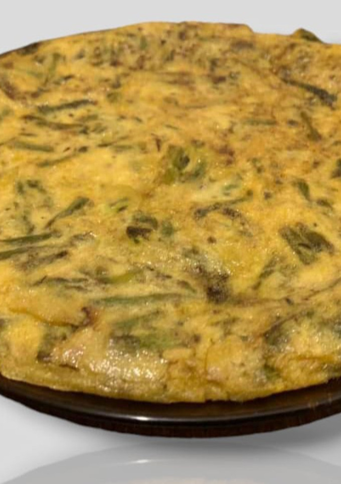 Una foto de Tortilla de Espárragos