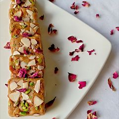 A picture of Dry fruits Horlicks barfi.