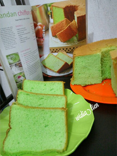 Foto resep Pandan chiffon cake