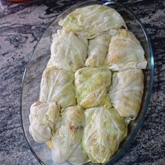 A picture of Stuffed Cabbage Casserole.