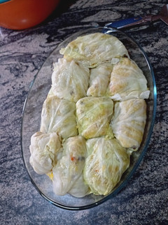 A picture of Stuffed Cabbage Casserole.