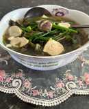 Canh bông hẹ Miso (ngày 5)