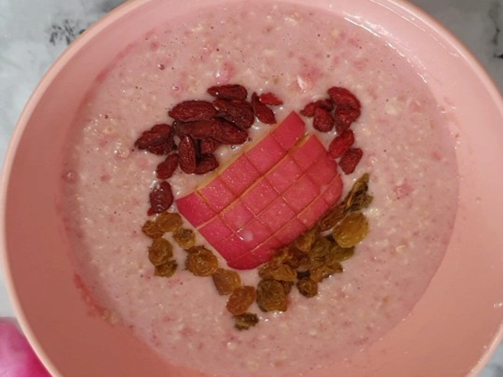 Cara Gampang Menyiapkan Bubur Oat Pink yang Bikin Ngiler