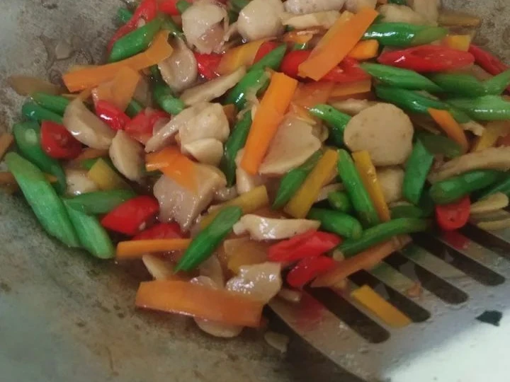 Langkah Gampang Membuat Resep Tumis Buncis Bakso Wortel Simple yang Lezat Anti Ribet, Mantap