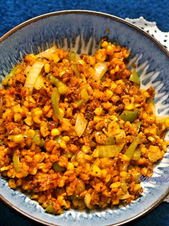 A picture of Crispy sweet corn chilli.