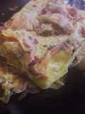 Omelete com Cantharellus tubaeformis
