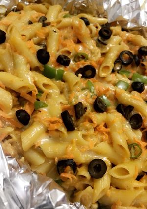 صورة لوصفة مكرونه القصدير 😋🤤
