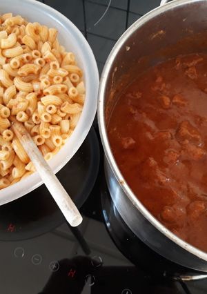 Sertéspörkölt recept fotója
