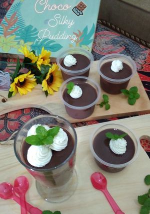 Foto resep Chocolate Silky Pudding