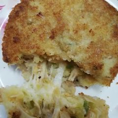 Pizza cutlets A picture of Pizza cutlets.