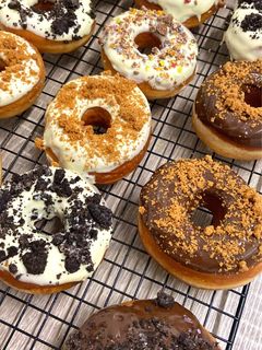 Una foto de Donuts caseros