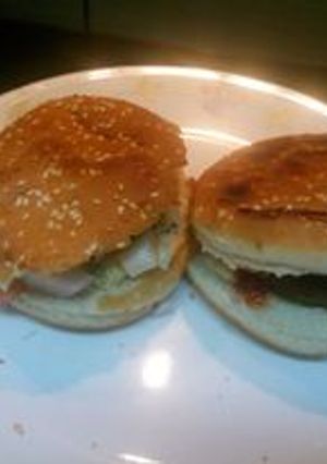 A picture of Aloo Tikki Burger.