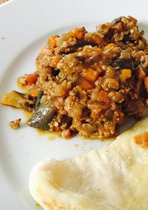 A picture of Easy Japanese-Style dried Eggplant Curry.