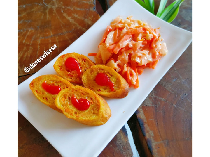 Bagaimana Menyiapkan Chicken Egg Roll Untuk Pemula