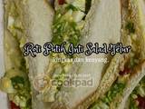 Roti Putih Inti Salad Telur