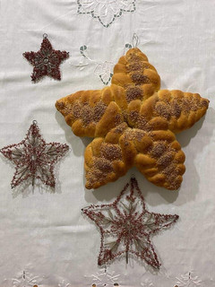 Foto di Stella di Natale, pane al burro 🌷