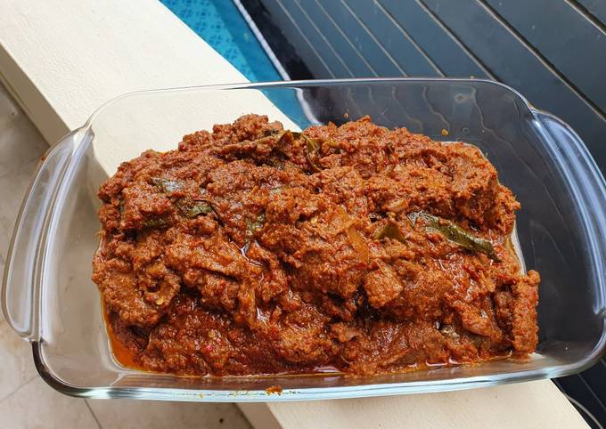  Bagaimana cara memasak Rendang Empuk  enak