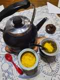 Mate con azúcar de naranja