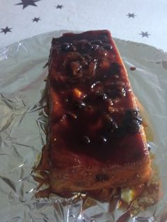 Una foto de Pudding de ensaimadas