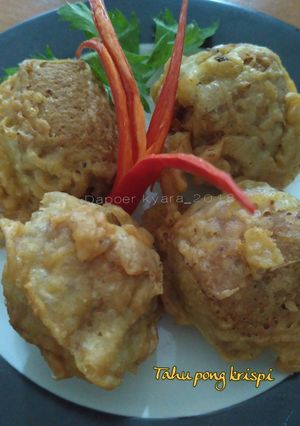 Foto resep Tahu Pong Krispi