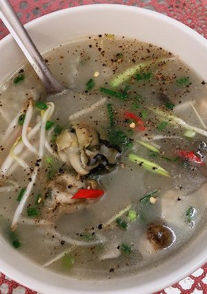Hình của món Cháo Hàu biển Vũng Tàu.