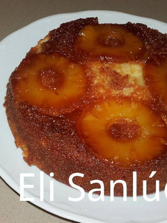 Una foto de Pastel de piña