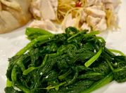 A picture of chinese spinach