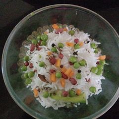 A picture of Mutter pulao.