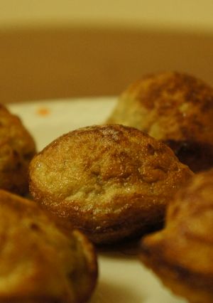 A picture of Fried Egg Balls.