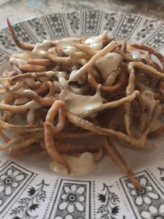 Una foto de Gulas fritas