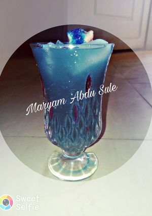 A picture of Blue Watermelon Lemonade.