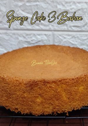 Foto resep Sponge Cake 3 Bahan