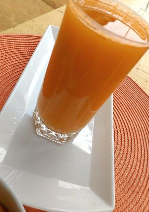 A picture of Carrot juice.