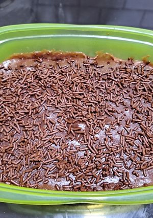 Foto resep Puding Roti Coklat Simple
