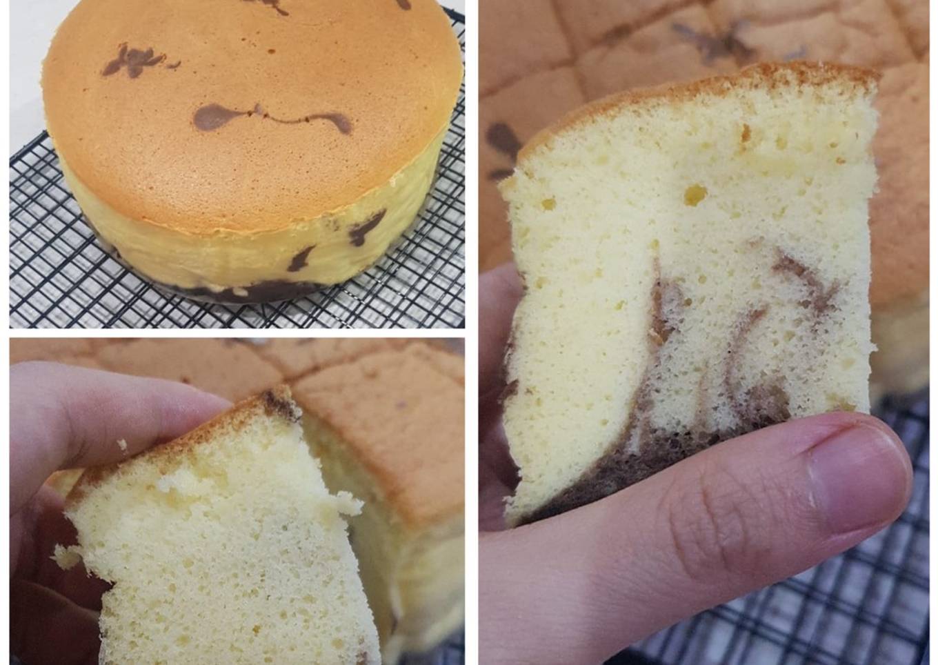 Taiwanese castella choco vanilla